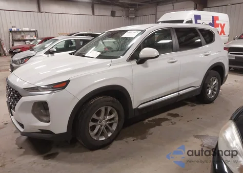 2019 Hyundai Santa Fe Se from USA, damaged, VIN 5NMS2CADXKH010172